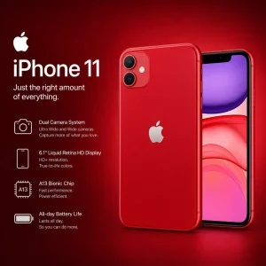 Apple iPhone 11 128GB 6.1-Inch Liquid Retina HD Display