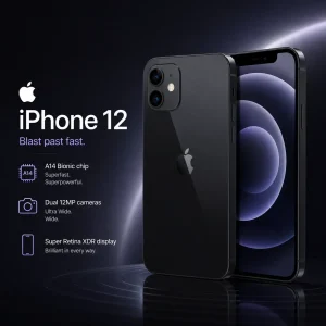 Apple iPhone 12 128GB A14 Bionic 6.1” Display Phone