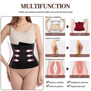 Zhoya Custom Service High Compression Support Weight Loss Wrap Shaper Waist Trainer Corset, 4M