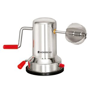 Stainless Steel Coconut Scraper With Vacuum Base, Manual Operation