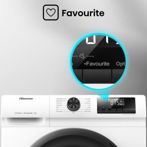 Hisense Front Load Washing Machine 7Kg - WFQP 7012VM