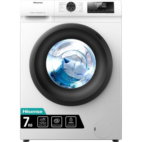 Hisense Front Load Washing Machine 7Kg - WFQP 7012VM