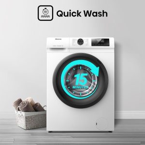 Hisense Front Load Washing Machine 7Kg - WFQP 7012VM