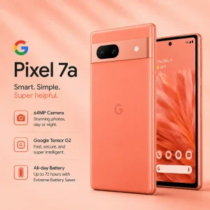 Google Pixel 7a 5G 6.1” Full HD+ OLED Display Phone