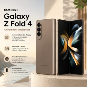 Samsung Galaxy Z Fold4 5G 256GB 7.6-Inch Dynamic AMOLED Smartphone