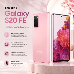 Samsung Galaxy S20 FE 5G 256GB 6.5-Inch Super AMOLED Smartphone