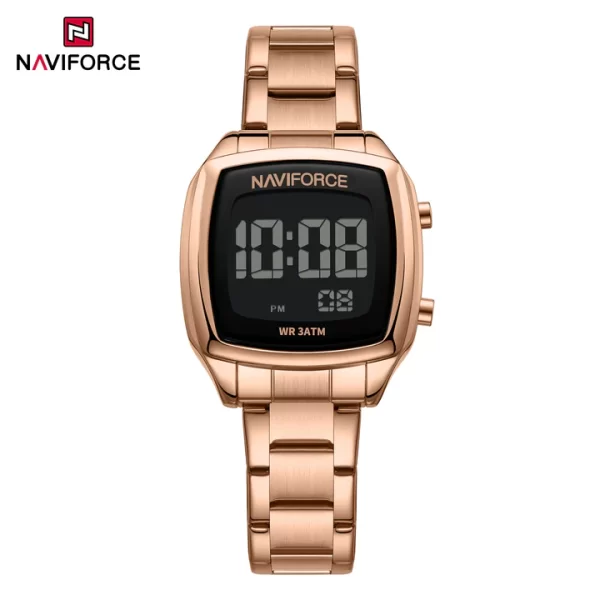 NAVIFORCE NF5047 New Luxury Brand Digital Women Watches Waterproof Luminous Date Ladies Wristwatch Fashion Womens Watches - Image 2