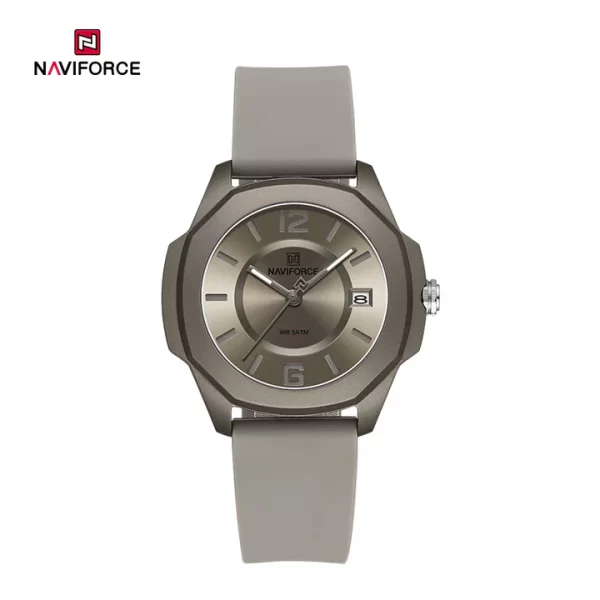 NAVIFORCE NF7107 5ATM Waterproof Stylish Women’s Luminous Sports Watch with Silicone Strap - Image 6
