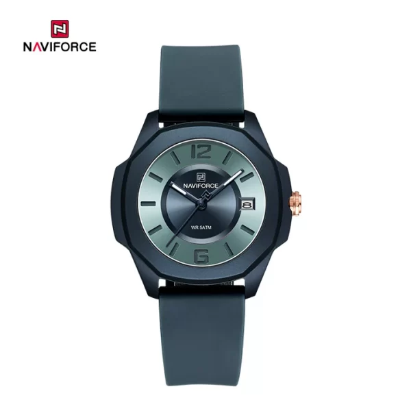 NAVIFORCE NF7107 5ATM Waterproof Stylish Women’s Luminous Sports Watch with Silicone Strap - Image 4