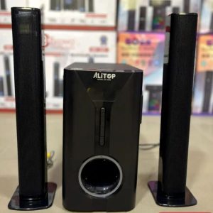 Alitop Bluetooth Subwoofer Bar Speaker with FM Radio & USB Playback