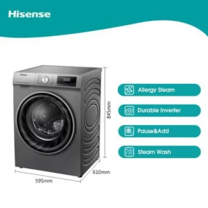 Hisense Front Load Automatic Washing machine 10Kg - WFQY1014EVMT