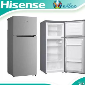 Hisense 120L Double Door Fridge | Frost | Titanium Silver | RD16