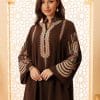 New cross-border women's hooded robe with heavy embroidery, elegant Arabian Middle Eastern Muslim pullover dress/robe