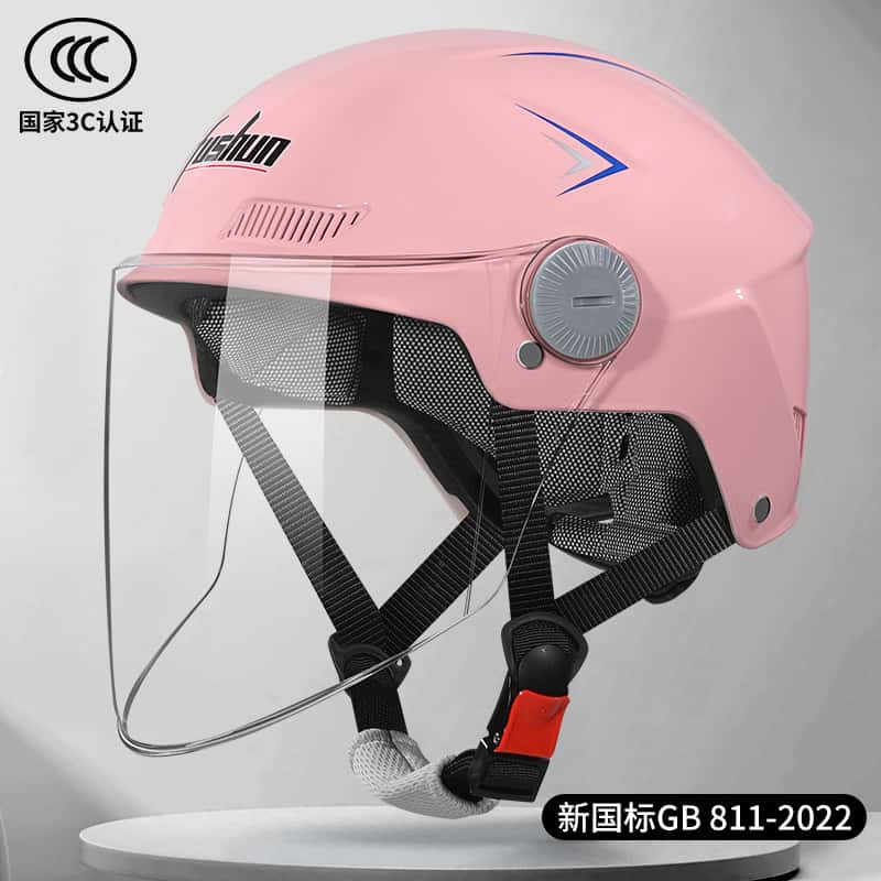 Electric Vehicle Helmet 3C Certified Men and Women Summer Sun Protection Breathable Half Helmet Battery Motorcycle Helmet - Image 7