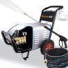 Commercial ultra-high pressure cleaner 220V380V industrial automatic car washer high-power farm car wash spray .Three-phase four-pole 3.8kw fully automatic 20m steel wire pipe