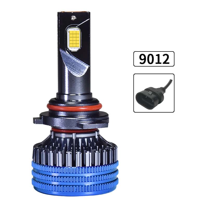 Car led headlight manufacturer h11 led light h4 bulb 9005led car light double copper tube car headlight - Image 3
