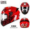 Motorcycle Ride G helmet men's and women's winter personality electric car safety helmet Four Seasons Knight Bluetooth motorcycle full helmet Color 04