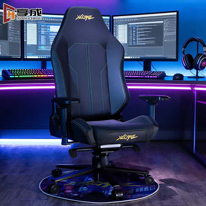 Gaming Chair for Long Periods of Sitting, Computer Chair for Gaming, Reclining Chair for Lazy People, Comfortable for Dormitory College Students, Long-Sitting Backrest Office Chair