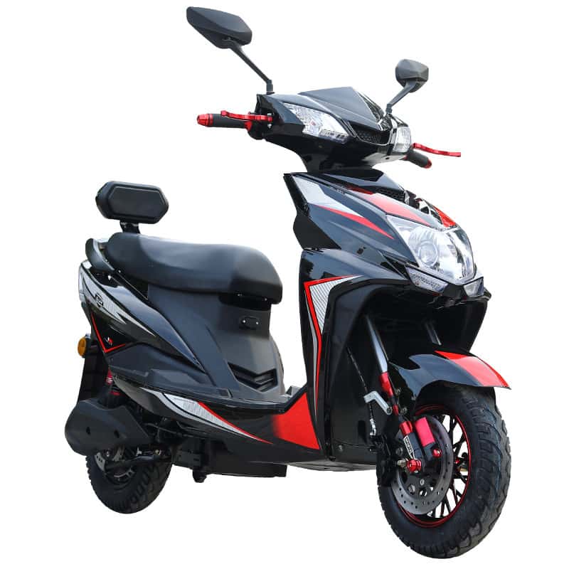 72V electric car adult scooter low price battery car electric motorcycle 72v standard version" + 20ah lead-acid battery + 1200w motor + 150-mile range - Image 2