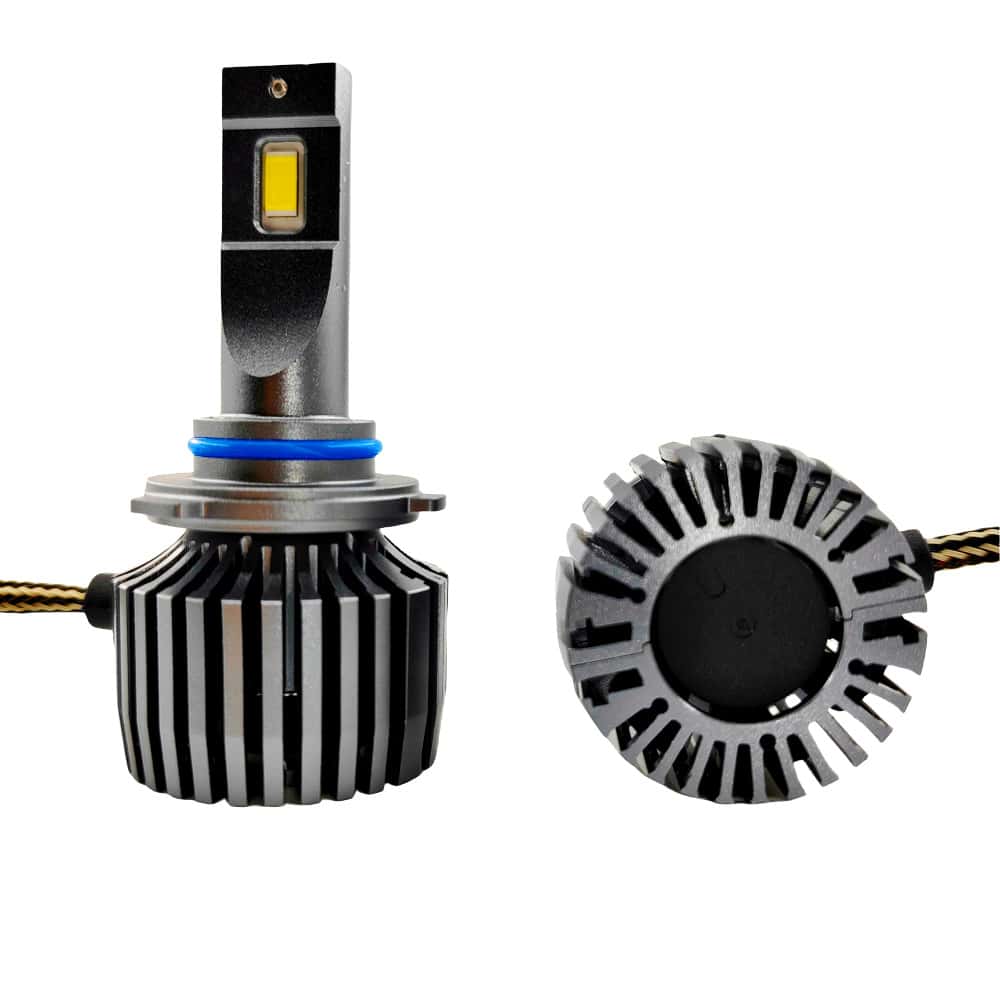 Car led headlight double copper tube super bright headlight h7h4 high-power 9005 far and near factory direct H11 - Image 2