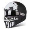 Domestic Scorpion Motorcycle Bluetooth Helmet L Retro Helmet Warrior Combination Helmet Motorcycle Four Seasons and a Half