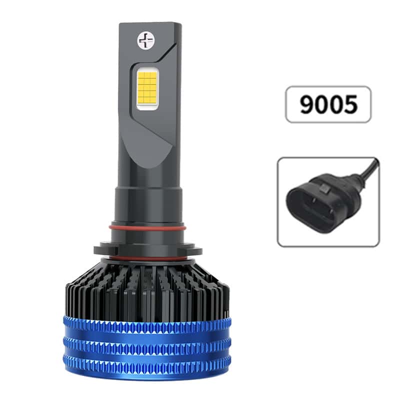 Car led headlight manufacturer h11 led light h4 bulb 9005led car light double copper tube car headlight - Image 7