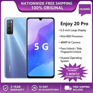 Huawei Enjoy 20 Pro 5G Smartphone, suitable for students taking online classes