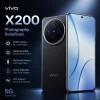 New vivo X200 flagship 5G phone with Dimensity 9400 processor, genuine blue crystal Zeiss lens, telephoto lens.
