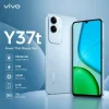 vivo Y37t, 12+256GB memory, 6000mAh battery, 44W flash charging, supports NFC, infrared remote control, AI smartphone.