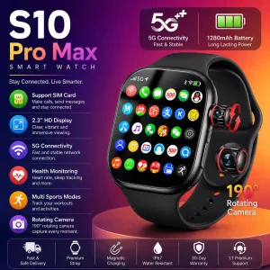 Huaqiangbei S10 Smart Watch Can Insert a Sim Card, Top-Of-The-Line Cellular