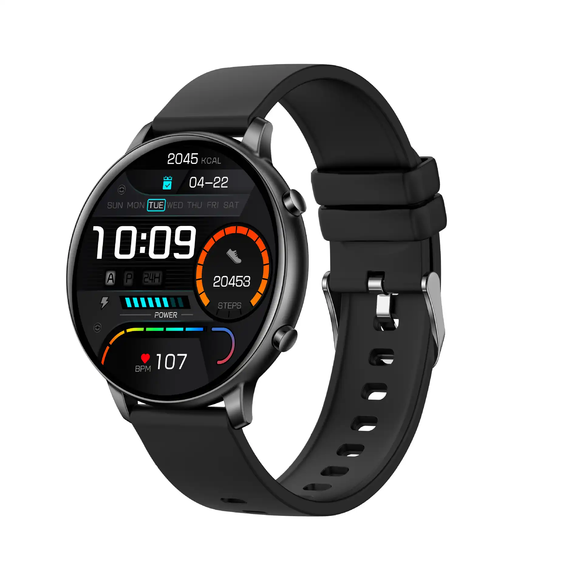 G28 smart watch, Bluetooth Call heart rate blood pressure health monitoring women watch - Image 2