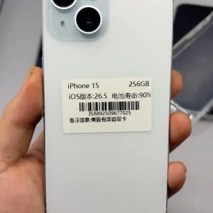 Used Apple iPhone 15 – 128GB – Black/Blue/Green/Pink/Yellow – Fully Unlocked