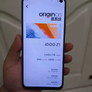 Used iQOO Z1 | 6.57-inch IPS LCD, 8GB/128GB – Space Blue – 5G Gaming Smartphone