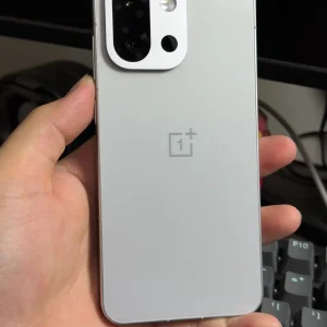 Used OnePlus 13T | 6.32-inch AMOLED, 12GB/256GB – Morning Mist Gray – 5G Compact Flagship Smartphone