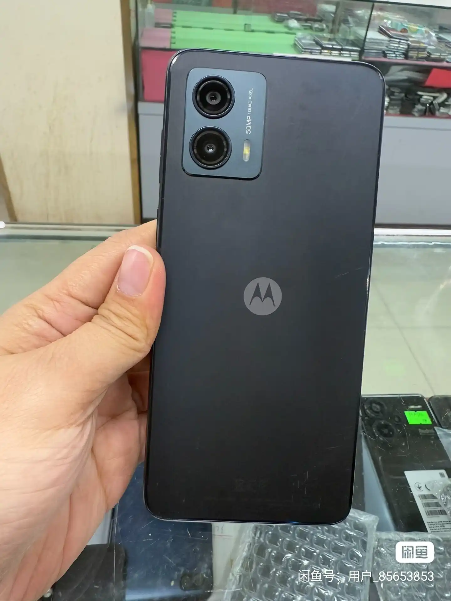 Used Motorola Moto G53 5G | 6.5-inch LCD, 8GB/128GB – Arctic Silver – 5G Smartphone